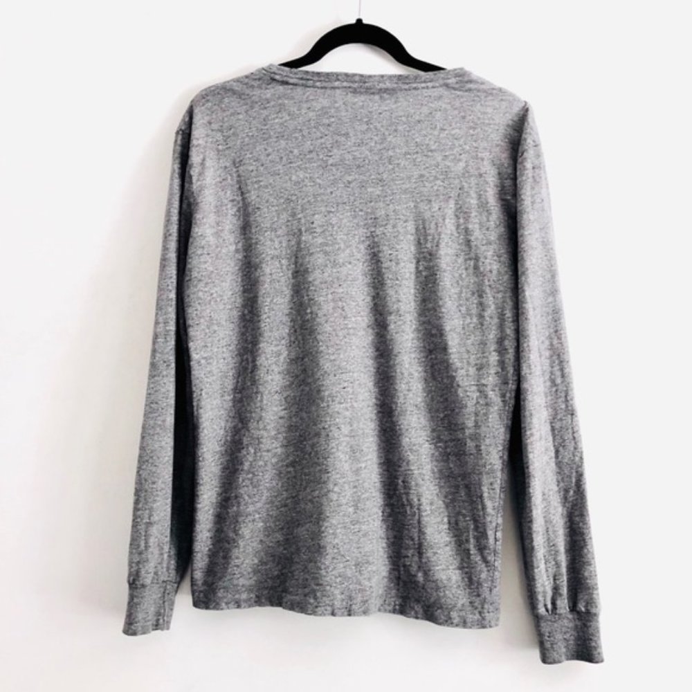 Polo Ralph Lauren Heather Gray Long Sleeve Tee M - Picture 4 of 9